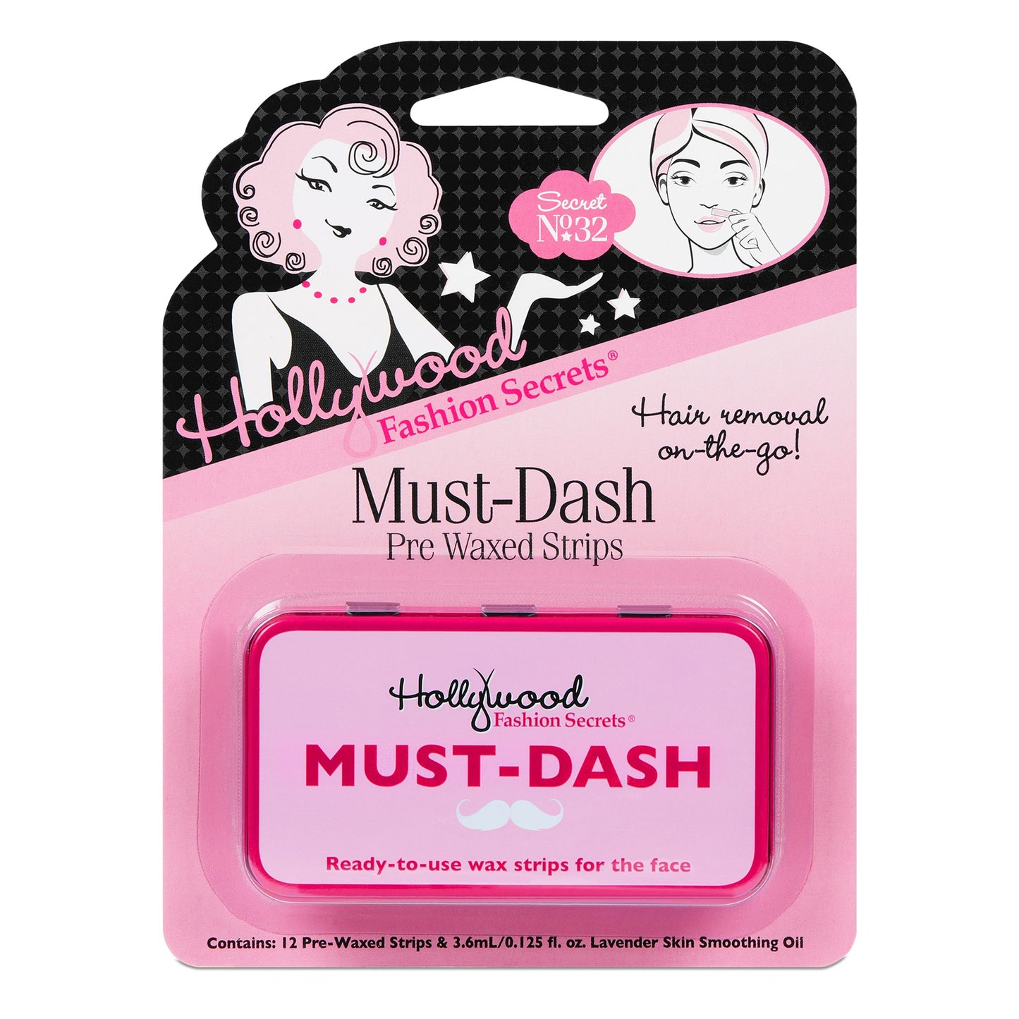 Must-Dash Pre Waxed Strips